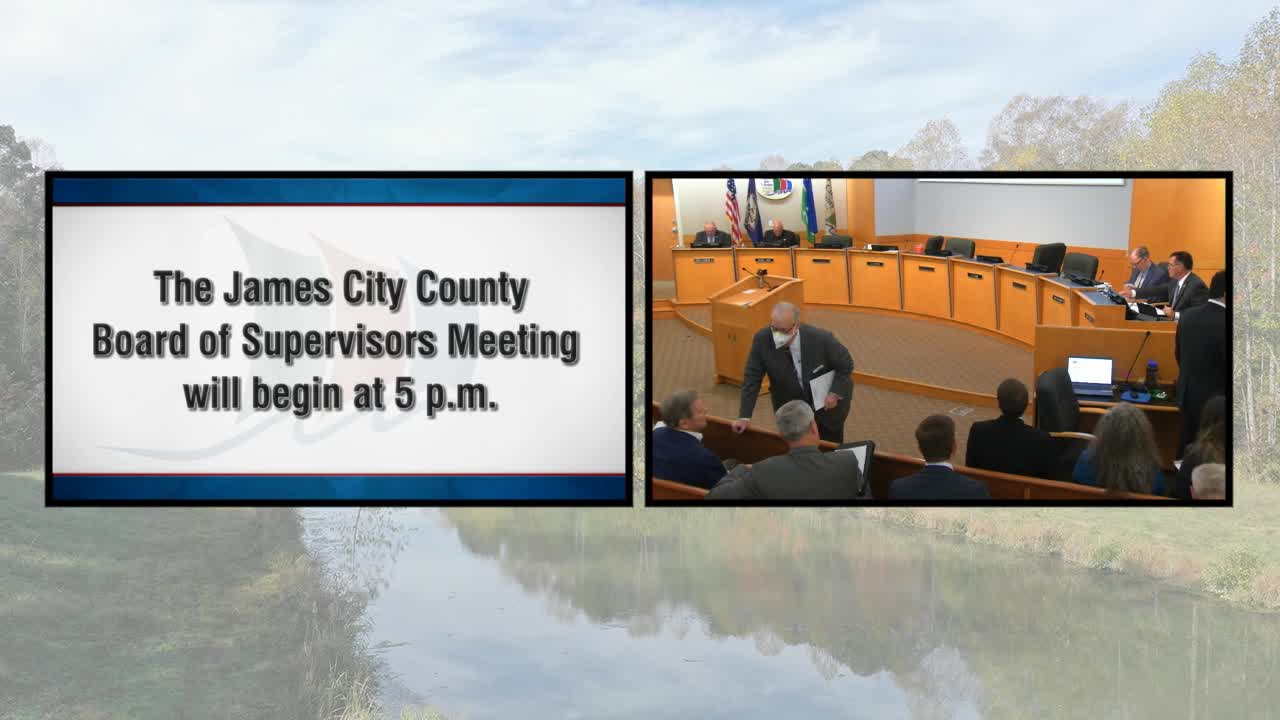 James City County Board of Supervisors Regular Meeting & JCSA Board of
